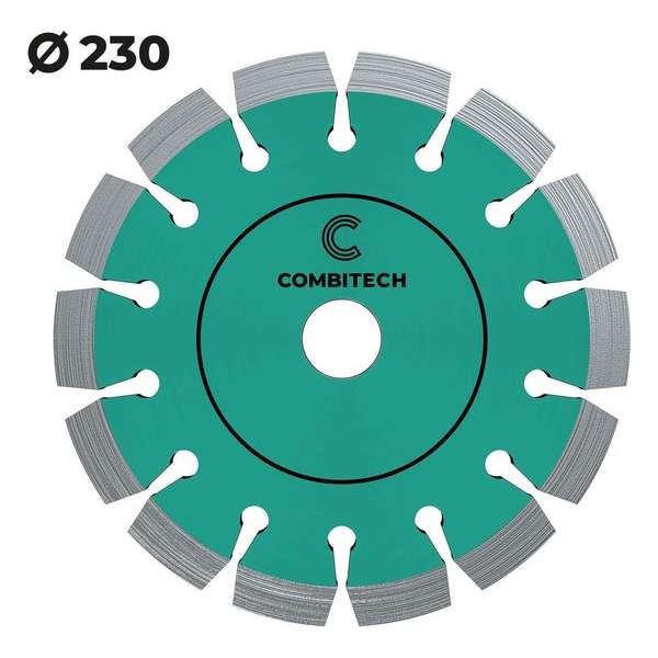 Diamantschijf universeel 230mm - Diverse steensoorten - Premium Diamantzaagblad Diamantschijf universeel 230mm - Diverse steensoorten - Premium Diamantzaagblad