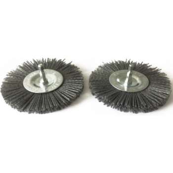 Güde Vervangende nylon borstels voor voegenreiniger GRF 401, 2 stuks