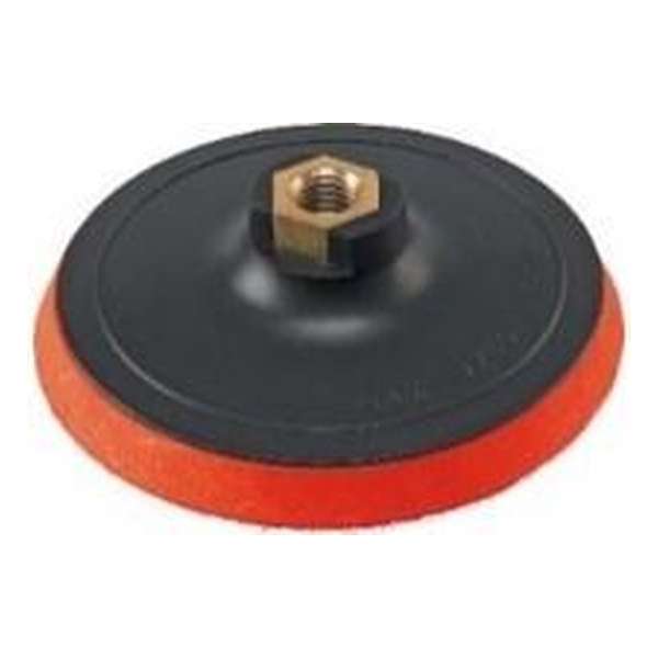 Steunschijf 125mm met klittenband M14 Aansluiting Steunschijf 125mm met klittenband M14 Aansluiting
