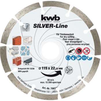 KWB Kraftixx Diamantschijf - 115 mm 7961-70
