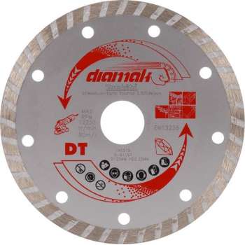 Makita Diamantschijf 125x22,23x2,2mm Turboband