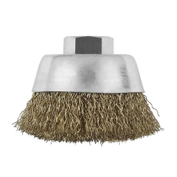 Bosch - Komstaalborstel, vermessingd 70 mm, 0,3 mm, 12500 U/ min, 14 Bosch - Komstaalborstel, vermessingd 70 mm, 0,3 mm, 12500 U/ min, 14