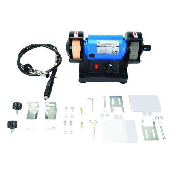 Silverline Tafelslijpmachine, 75 mm. Silverline Tafelslijpmachine, 75 mm.