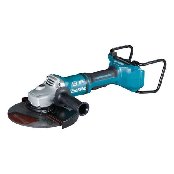 Makita DGA900ZKX2 36V (2x 18V) Li-Ion accu Haakse slijper body in koffer - 230mm - koolborstelloos Makita DGA900ZKX2 36V (2x 18V) Li-Ion accu Haakse slijper body in koffer - 230mm - koolborstelloos