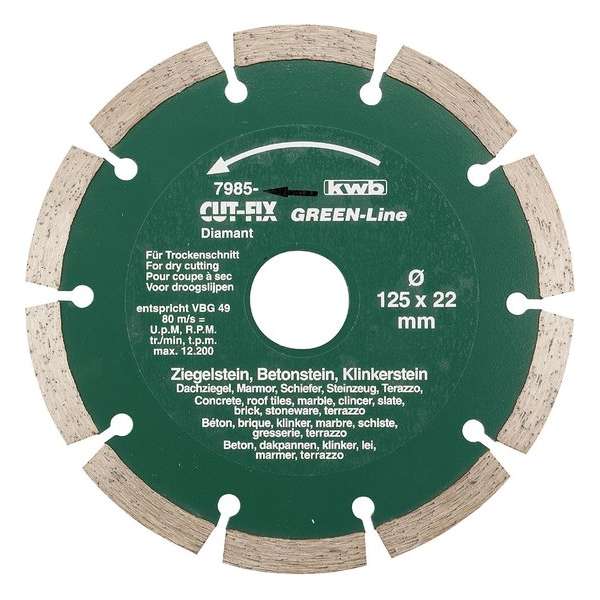 KWB Diamantschijf - 178 Green Line 7987-40 KWB Diamantschijf - 178 Green Line 7987-40