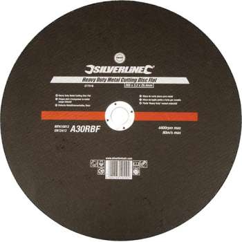 Silverline Metaal Snijschijf - Doorslijpschijf - Plat - Heavy Duty - 355 x 3,2 x 25,4 mm.