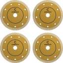 Diamantschijf tegel set - Diameter 115mm - 4 stuks - Professioneel