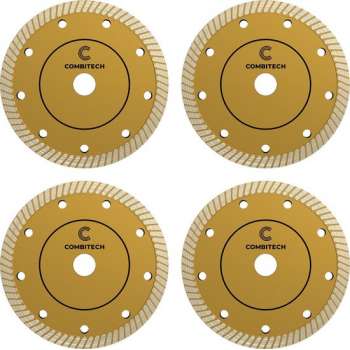 Diamantschijf tegel set - Diameter 115mm - 4 stuks - Professioneel