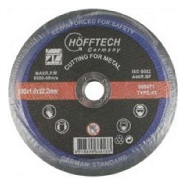 Höfftech doorslijpschijf metaal 115x1.0x22.2 mm Höfftech doorslijpschijf metaal 115x1.0x22.2 mm