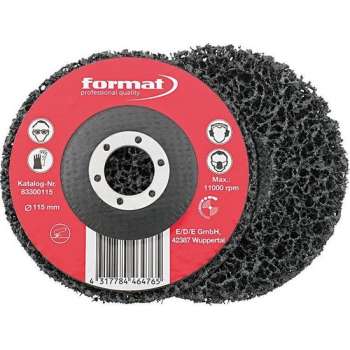 Grove reinigingsschijf met schijf 115mm