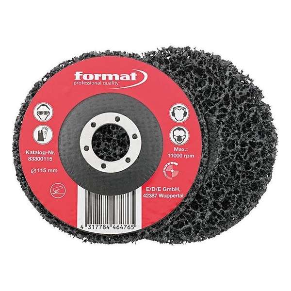 Grove reinigingsschijf met schijf 115mm Grove reinigingsschijf met schijf 115mm