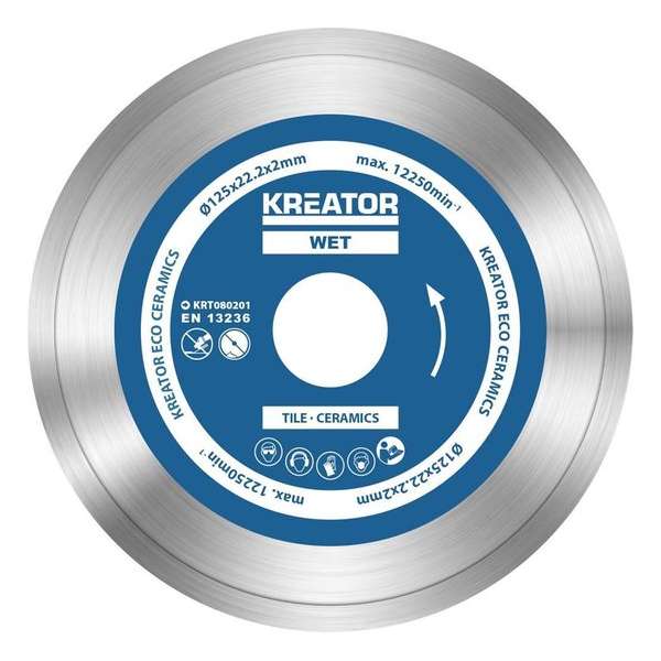 Kreator  KRT080201  Diamantschijven set – Ø230MM – universeel – 3 stuks