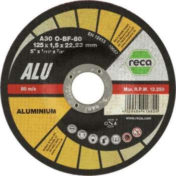 Reca Doorslijpschijf Alu 230x1,9 mm - recht spcialist voor aluminium (25 stuks)