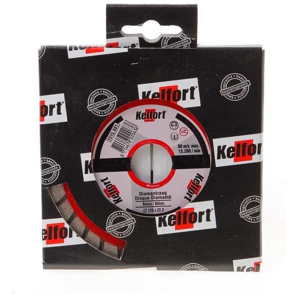 Diamant zaagblad voor beton droog 115mm Diamant zaagblad voor beton droog 115mm