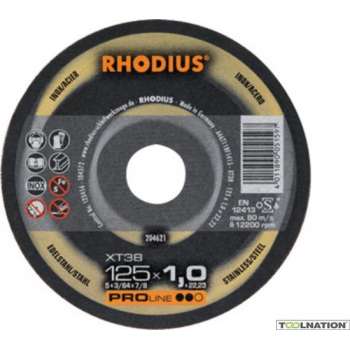 Rhodius Doorslijpschijf Extra dun - 230 x 1,9 x 22,2 mm
