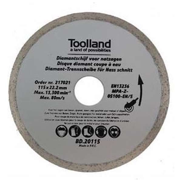 Diamantschijf - 115 Mm - Continu Diamantschijf - 115 Mm - Continu