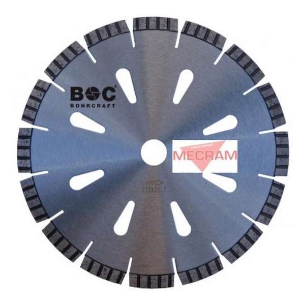 Bohrcraft Diamantzaag Turbo Profi-Plus 180mm Bohrcraft Diamantzaag Turbo Profi-Plus 180mm