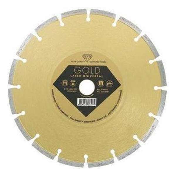 diamantzaagblad universeel Gold 180mm diamantzaagblad universeel Gold 180mm