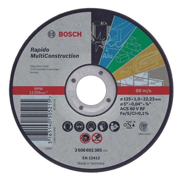 DSS MC 180X1.6X22.23MM DSS MC 180X1.6X22.23MM
