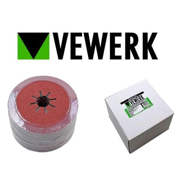 Fiber schuurschijven 115 x 22.2 mm verschillende korrel groftes 30 stuks Fiber schuurschijven 115 x 22.2 mm verschillende korrel groftes 30 stuks