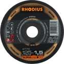 Rhodius 207439 Alphaline I XT70 Doorslijpschijf - Extra dun - 125 x 22,23 x 1,5mm - RVS/Staal