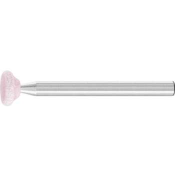 PFERD Stiftsteen, lens - Buiten-ø 6 mm - Stift-ø 3 mm - Korrel 100 - B 64 3 AR 100 O5V STEEL EDGE