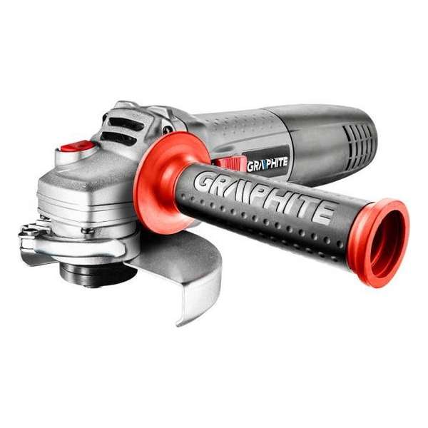 HAAKSE SLIJPMACHINE 125 mm 720 Watt - GRAPHITE HAAKSE SLIJPMACHINE 125 mm 720 Watt - GRAPHITE