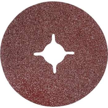 Silverline 918542 Schuurschijf - Vezel - K36 - 115 x 22,23mm (10st)