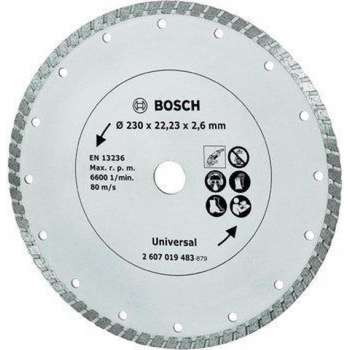 DIAMANTSCHIJF 230MM -  TURBO