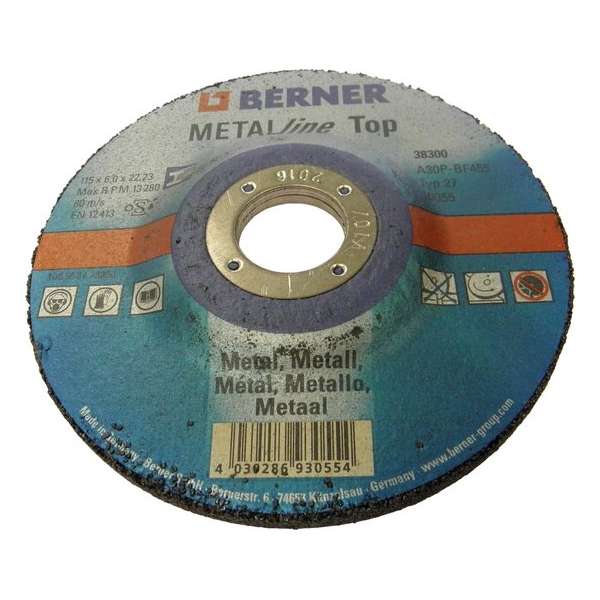 Afbraamschijf Flexiamant 115x6mm staal A24-N Afbraamschijf Flexiamant 115x6mm staal A24-N