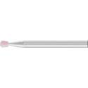 PFERD Stiftsteen, kegel - Buiten-ø 2 mm - Stift-ø 3 mm - Korrel 100 - B 115 3 AR 100 O5V STEEL EDGE