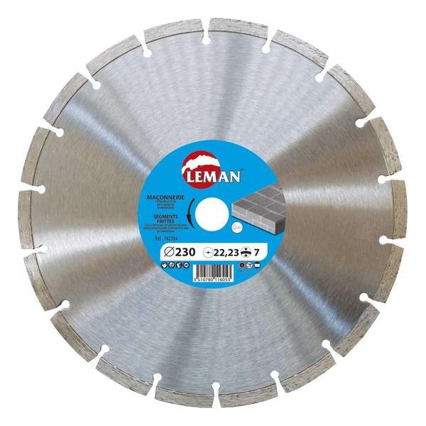 Leman diamantschijf turboflex ø 230x7x22.2 Leman diamantschijf turboflex ø 230x7x22.2