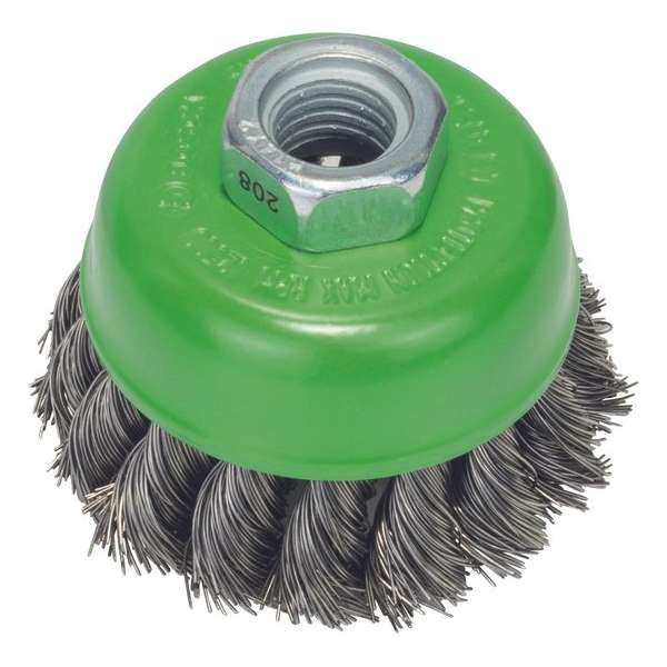 Bosch - Komstaalborstel, roestvrij 65 mm, 0,35 mm, 12500 U/ min, 14 Bosch - Komstaalborstel, roestvrij 65 mm, 0,35 mm, 12500 U/ min, 14