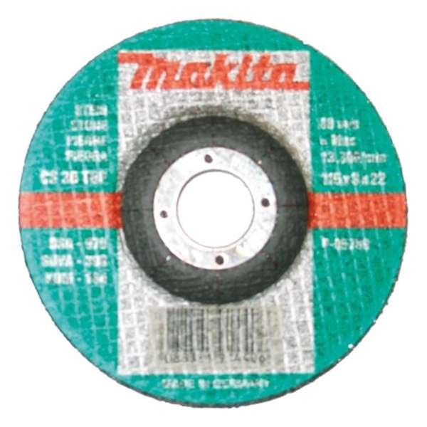 Makita A-85363 Doorslijpschijf 125x22,23x3,0mm steen Makita A-85363 Doorslijpschijf 125x22,23x3,0mm steen