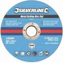 Silverline 349754 Afbraamslijpschijf - 125 x 3 x 22,23mm - Metaal (10st)