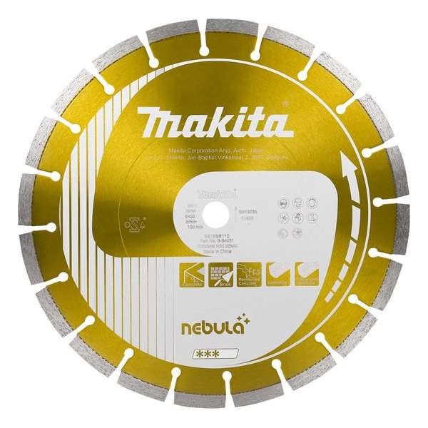Makita B-53986 Diamantschijf 115x22,23x2,0mm oranje Makita B-53986 Diamantschijf 115x22,23x2,0mm oranje