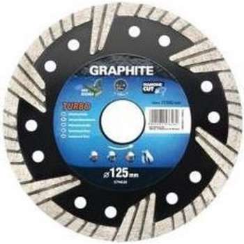 Graphite Diamantschijf 115x22x6,0x2,4mm Turbo MPA EN13236
