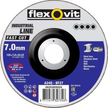Afbraamschijf Fast Cut Inox