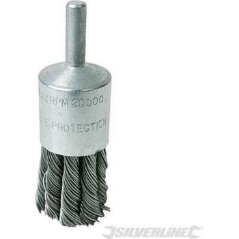 Silverline Penseelborstel met getordeerd draad 22 mm