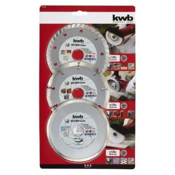 KWB - 3 DIAMANT DOORSLIJPSCHIJVEN - 125MM