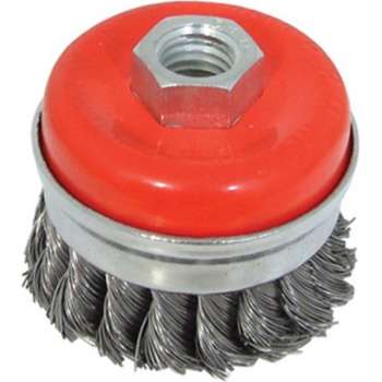 Silverline Komborstel met Getordeerd Draad - 65 mm.