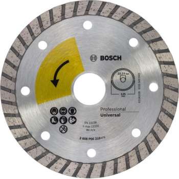 PROF. DIAMANTSCHIJF UNIVERSAL TURBO TOP , 125MM, 22.23 (1)