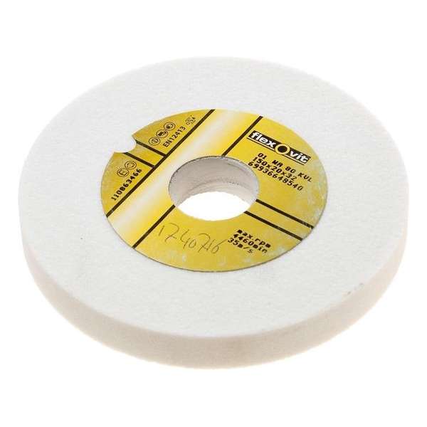 Slijpsteen wit K80 150 x 20 x 32mm Slijpsteen wit K80 150 x 20 x 32mm