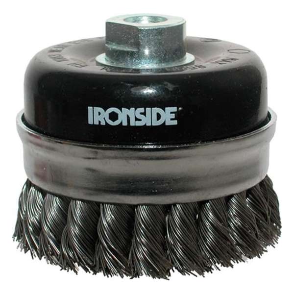 Ironside Komborstel staaldraad getordeerd M14 diameter 65mm Ironside Komborstel staaldraad getordeerd M14 diameter 65mm