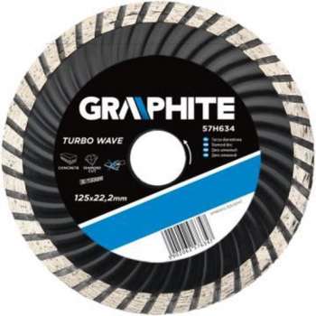 Graphite 57H632 Diamantschijf 115x22x6,0x2,4mm, Turbo, MPA EN13236