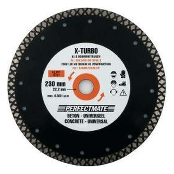 InterDynamics Diamantzaag Perfectmate 230mm X-Turbo InterDynamics Diamantzaag Perfectmate 230mm X-Turbo