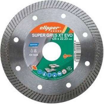 Clipper 70184644760 Super Gres XT Evo Diamantzaagblad - 125 x 22,23mm - Gres