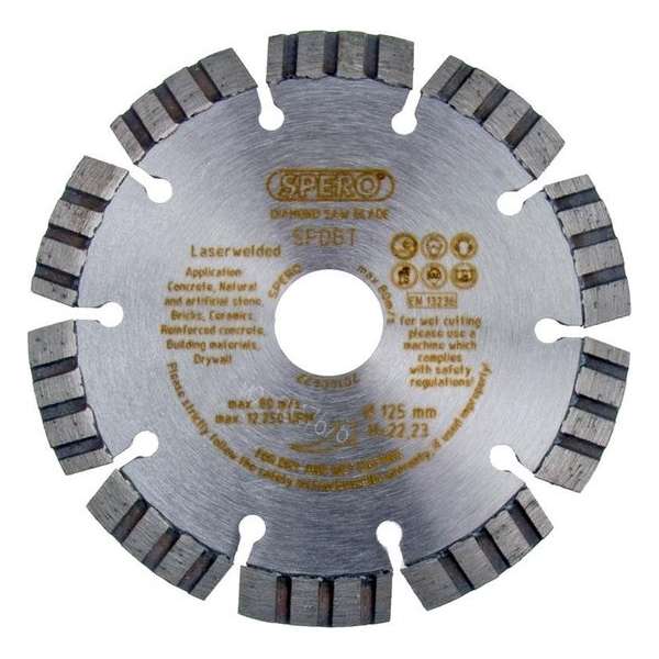 150mm - Asgat 22,23mm Betonzaagblad PRO Beton Diamantzaag Zaagblad