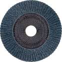 PFERD Polifan-lamellenschijf Zirkonkorund - Diameter 125 mm - Korrel 60 - Voor Staal, RVS
