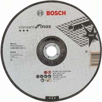 Bosch Accessories 2608601514 2608601514 Doorslijpschijf gebogen 230 mm 22.23 mm 1 stuk(s)